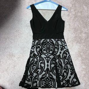 Avery dress Black and Cream (worn once)